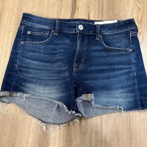 200003	Womens	Short	American Eagle	Super Stretch Shortie	Dark	12		Like New